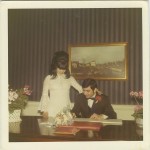 Janet & Andreas Athanasiou at registry office